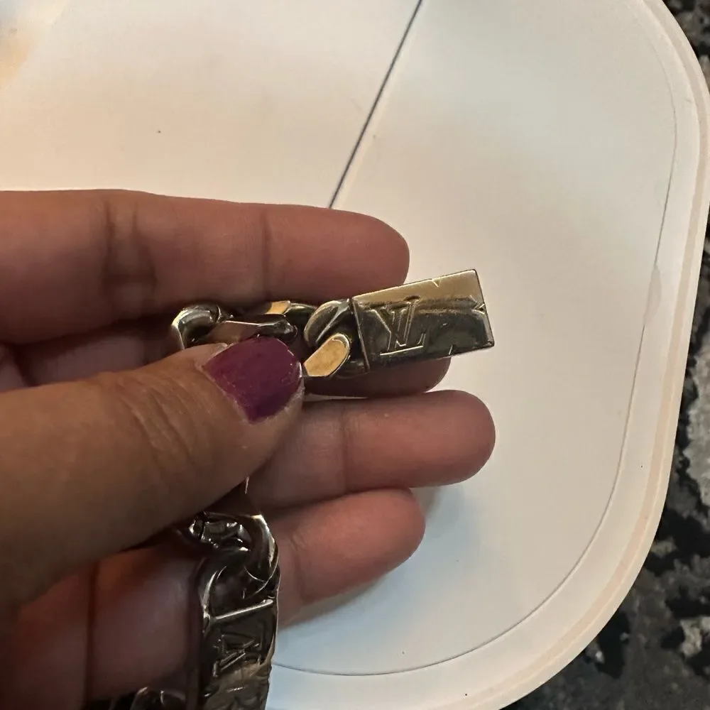 Louis Vuitton Monogram Chain Bracelet